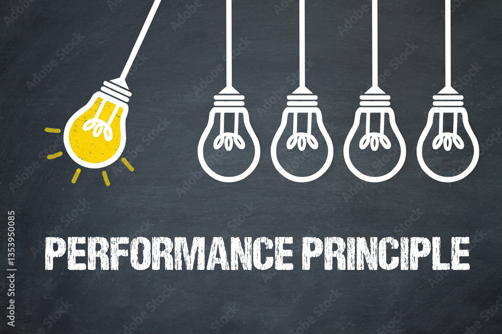 Fototapeta premium Performance Principle 