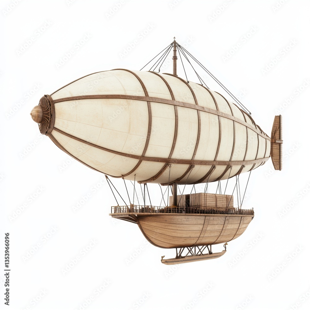 Naklejka premium A large, old-fashioned, wooden, white