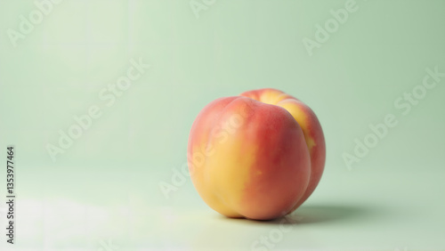 peach on the table 