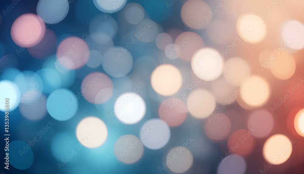 Glowing Abstract Bokeh Background with Soft Light and Blurred Effect Glowing Abstract Bokeh Background with Soft Light and Blurred Effect