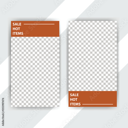 Editable Social Media Post Template for Sales