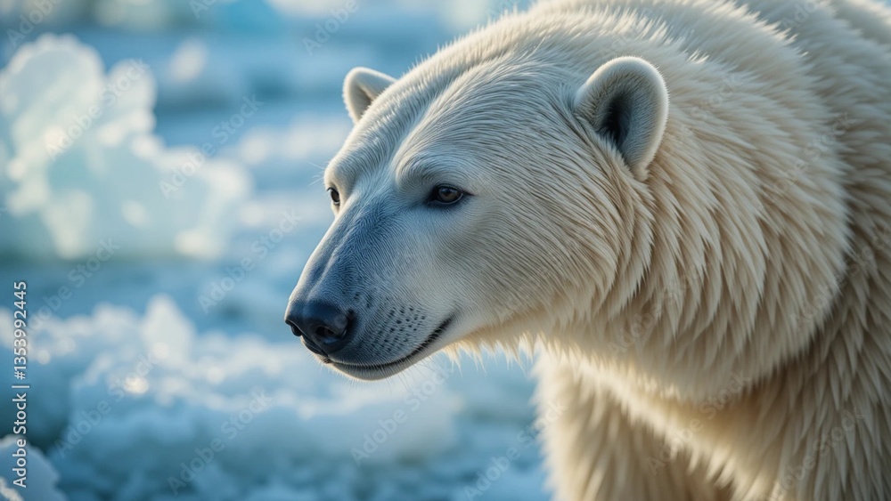 Fototapeta premium white polar bear