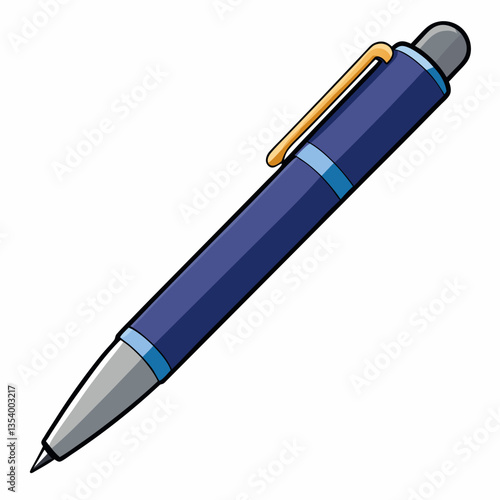 retractable ballpoint pen with smooth ink 