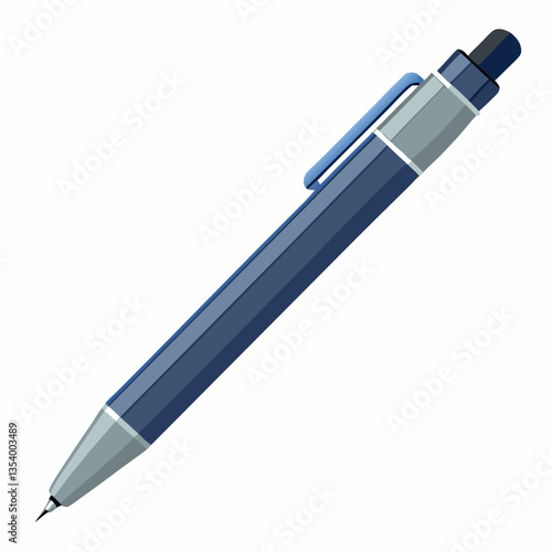 retractable ballpoint pen with smooth ink 