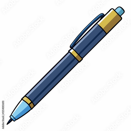 retractable ballpoint pen with smooth ink 