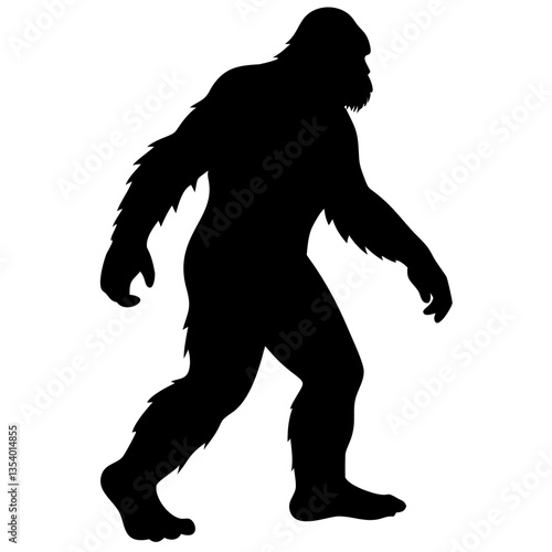 Bigfoot silhouette