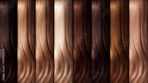 An overview of hair extension quality and styling options.