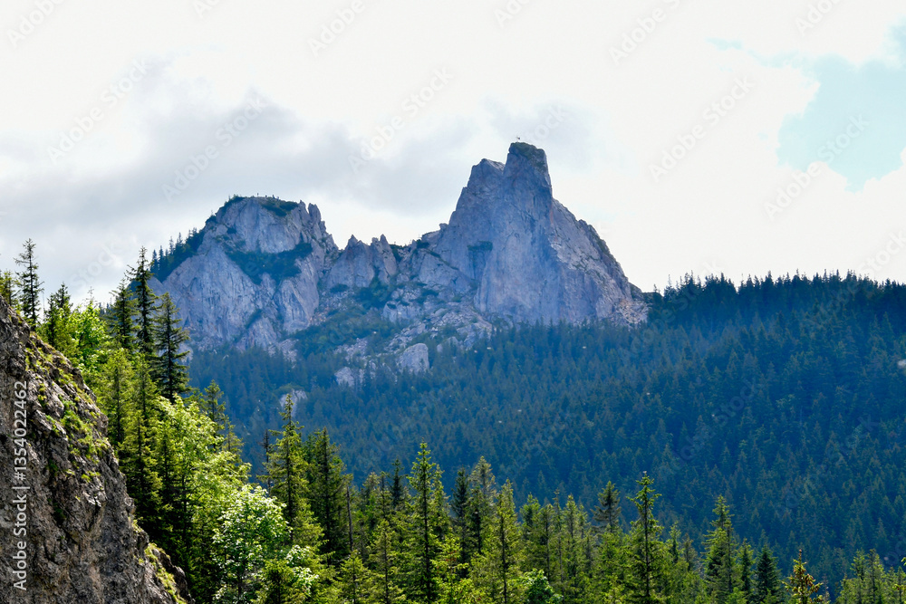 Obraz premium mountain landscape with blue sky