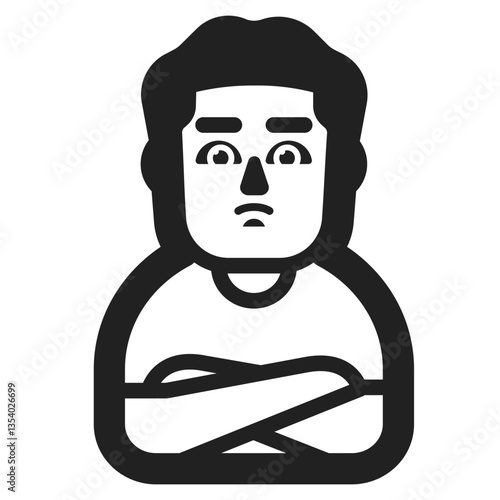 Angry Face with Crossed Arms