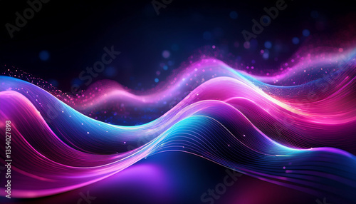 CGウェーブ　背景　Generative AI