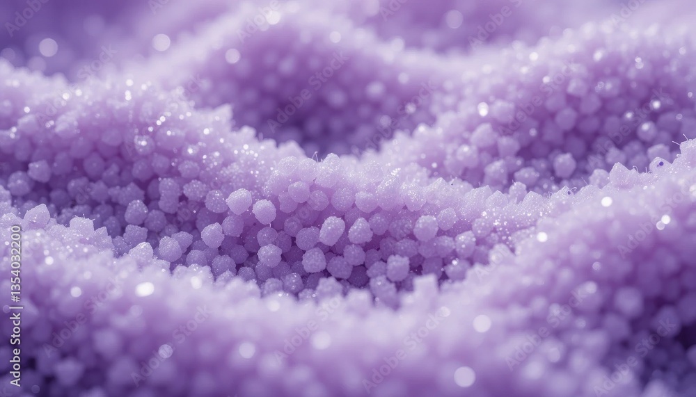 Pastel Purple Sugar Crystals A Soft and Inviting Textural Background Pastel Purple Sugar Crystals A Soft and Inviting Textural Background