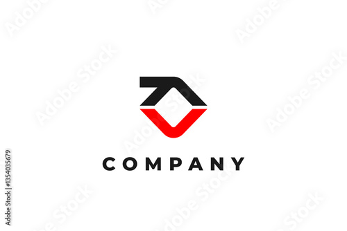 letter yv or ya or yc abstract modern business logo