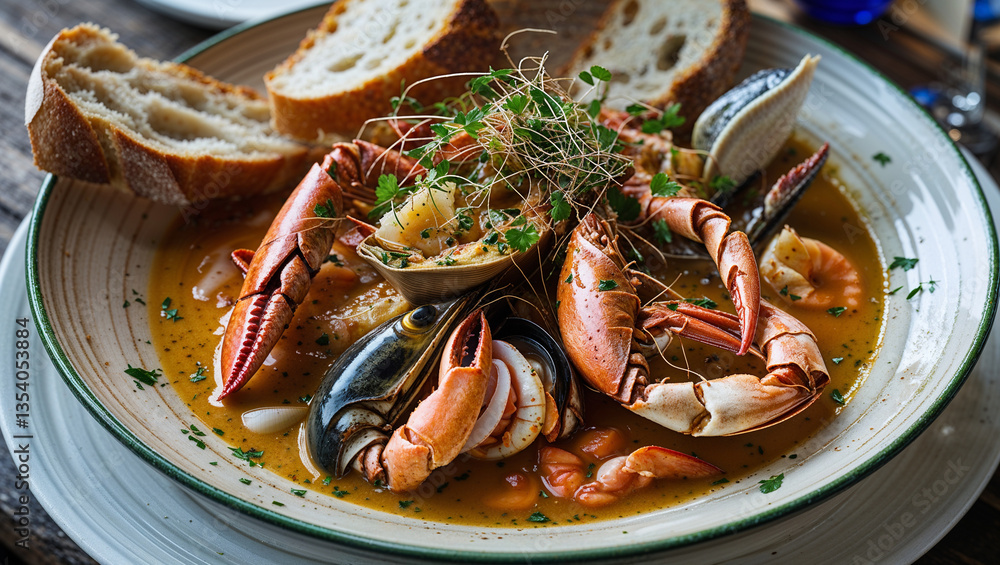 cooked crab with seafood cooked crab with seafood