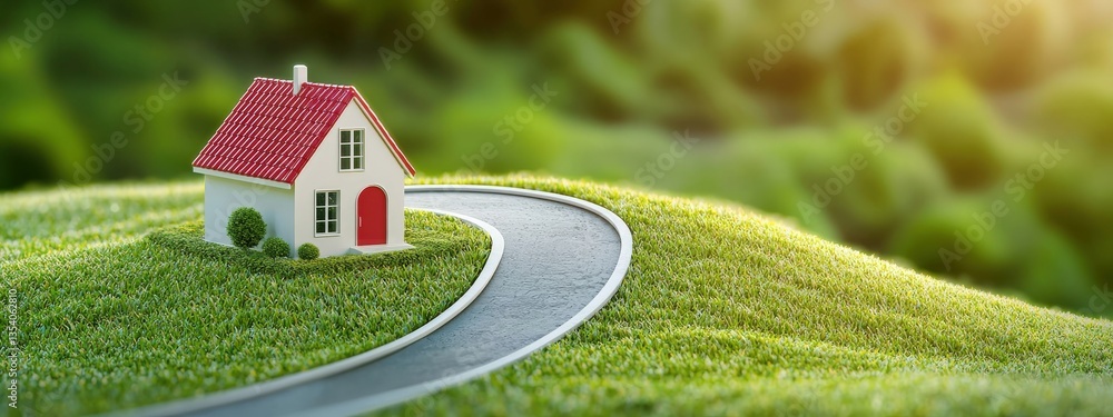 Obraz premium A financial roadmap highlighting the best times to buy or sell property