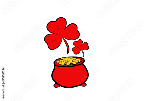 colour svg esp vector, patrick's day icon
