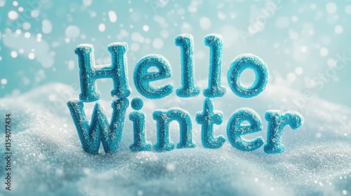 Winter Wonderland Banner | Snowy Poster Design