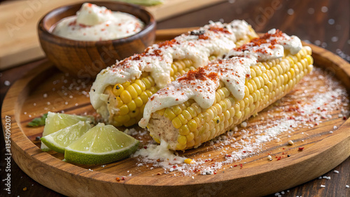 Grilled Elotes: Mexican Street Corn with Creamy Toppings and Spicy Flavor