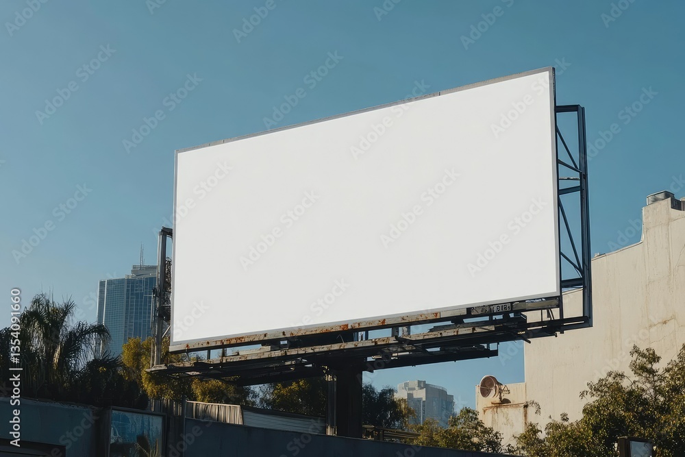 Premium Quality Visual of Outdoor Billboard Mockup Premium Quality Visual of Outdoor Billboard Mockup