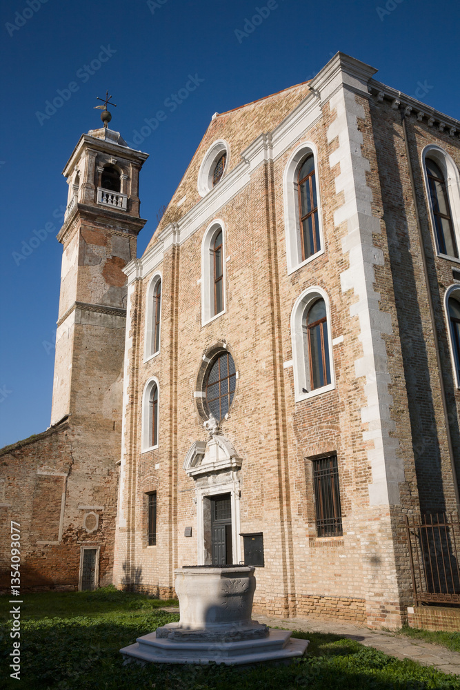 Fototapeta premium Santa Maria degli Angeli church in Murano