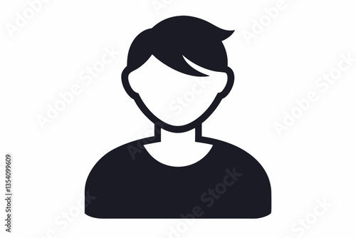 set of Casual & Everyday Avatars icons silhouette vector illustration