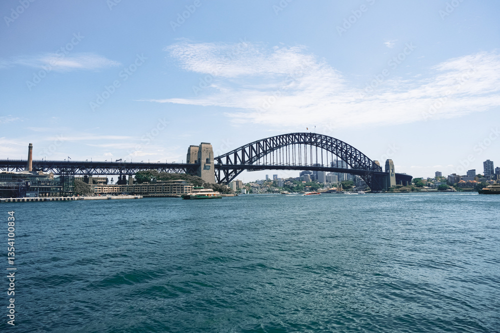 Naklejka premium PONT HARBOUR BRIDGE SYDNEY AUSTRALIE