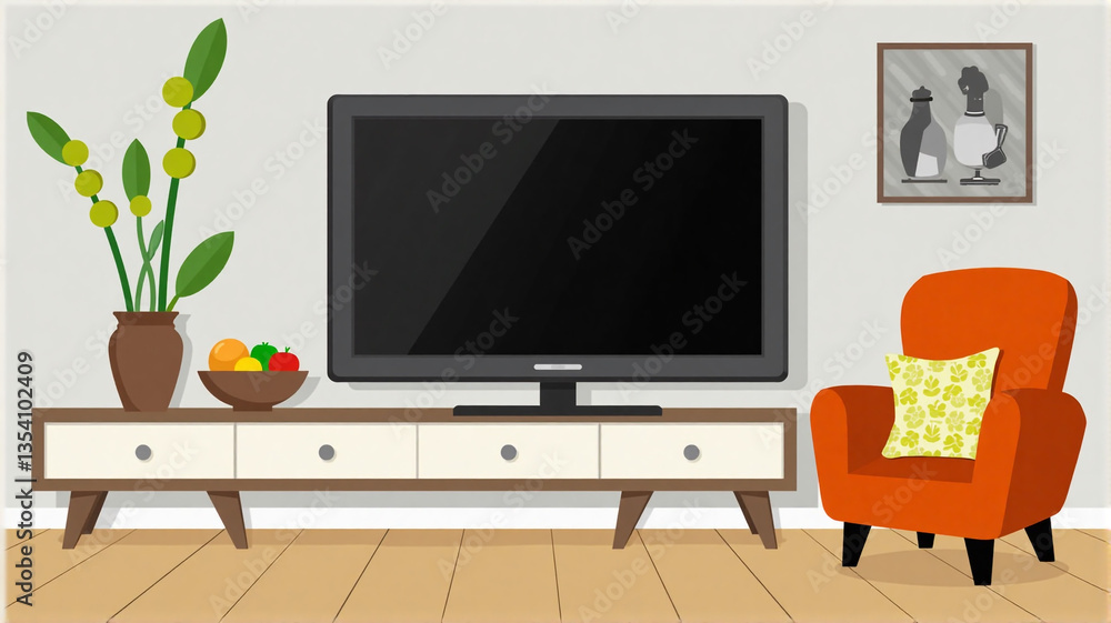 Fototapeta premium modern living room