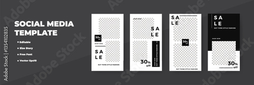 Editable Social Media Template for Fashion Sales (4)