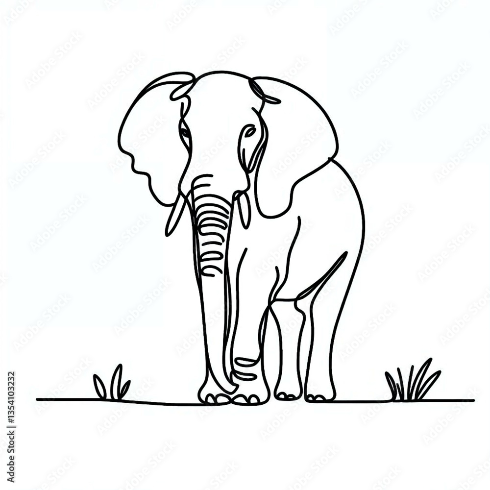 Fototapeta premium elephant
