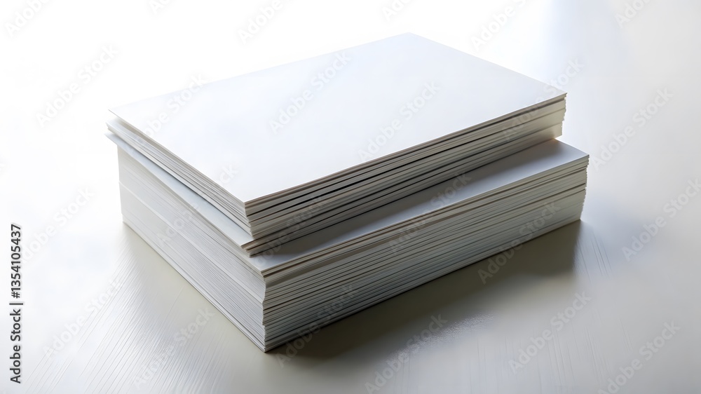 Stack of Blank Paper Stack of Blank Paper
