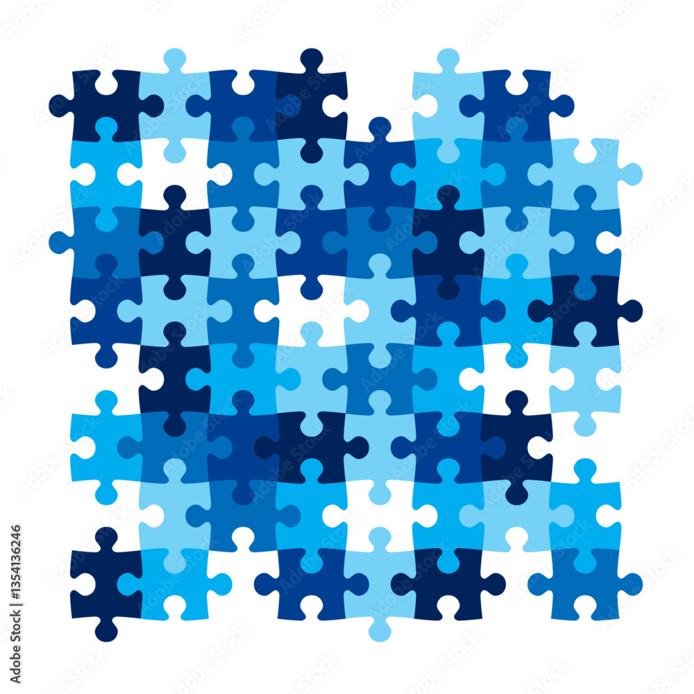 abstract puzzle Print abstract puzzle Print