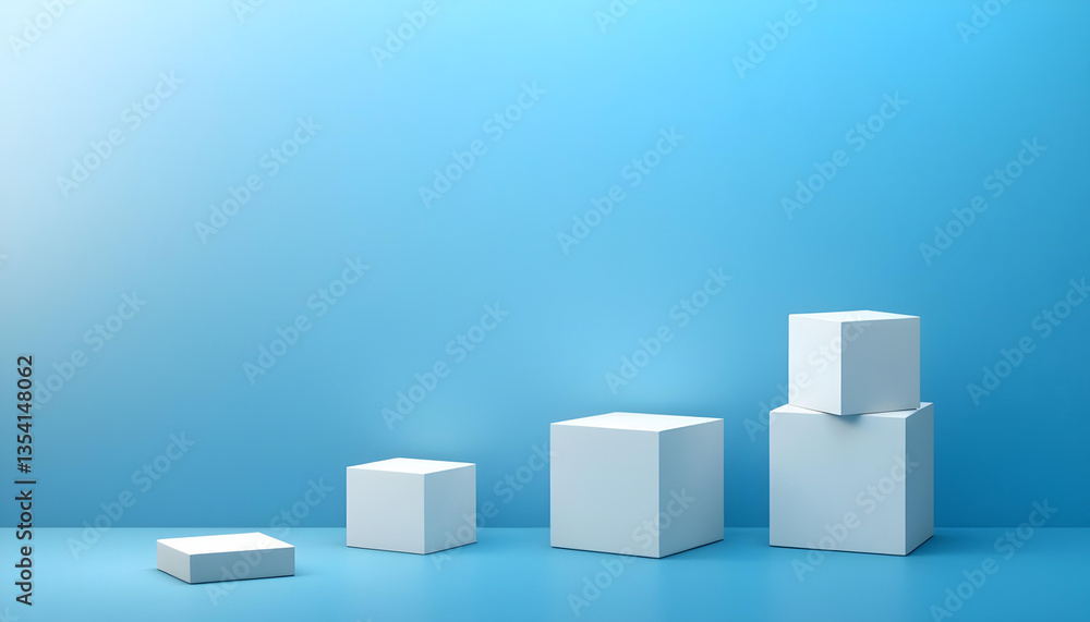 3D Cube Room Concept with Empty Space for Business Templates Architectural Perspective 3D Cube Room Concept with Empty Space for Business Templates Architectural Perspective