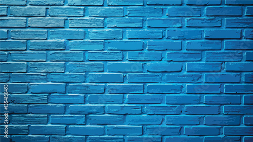 blue brick wall texture
