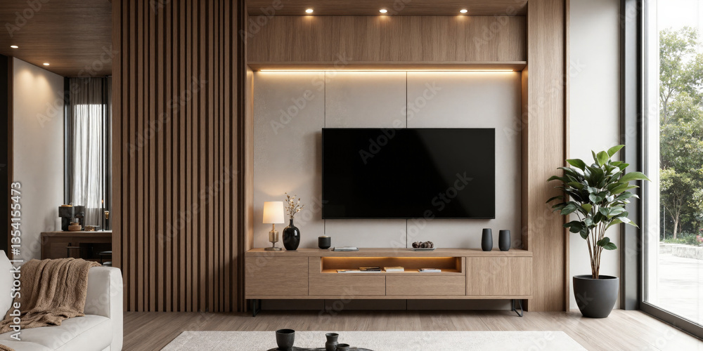Mocha Musse modular wall panels made from recycled wood, designed to integrate with hidden smart lights and soundproofing materials, creating Mocha Musse modular wall panels made from recycled wood, designed to integrate with hidden smart lights and soundproofing materials, creating