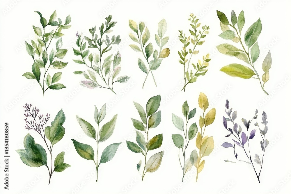 custom made wallpaper toronto digitalElegant botanical design ideal for wedding invitations.
