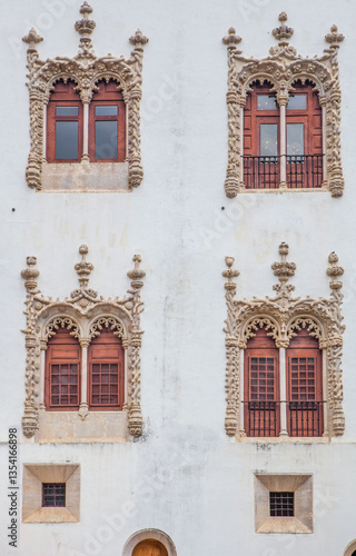 Obraz na płótnie Sintra National Palace Manueline wing w salonie