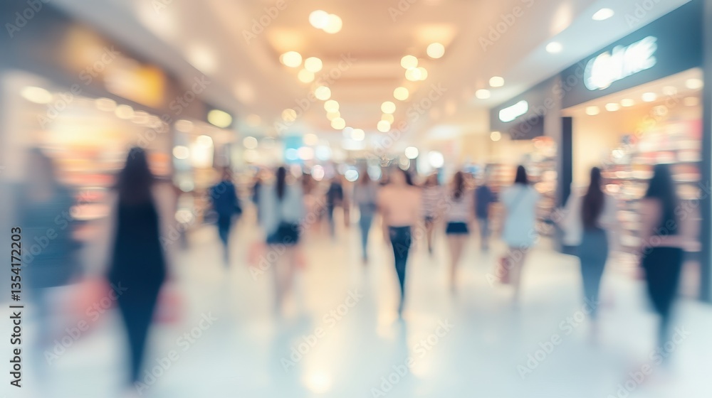 Blurred Motion of Shoppers in a Modern Shopping Mall: A Study in Urban Retail Dynamics Blurred Motion of Shoppers in a Modern Shopping Mall: A Study in Urban Retail Dynamics