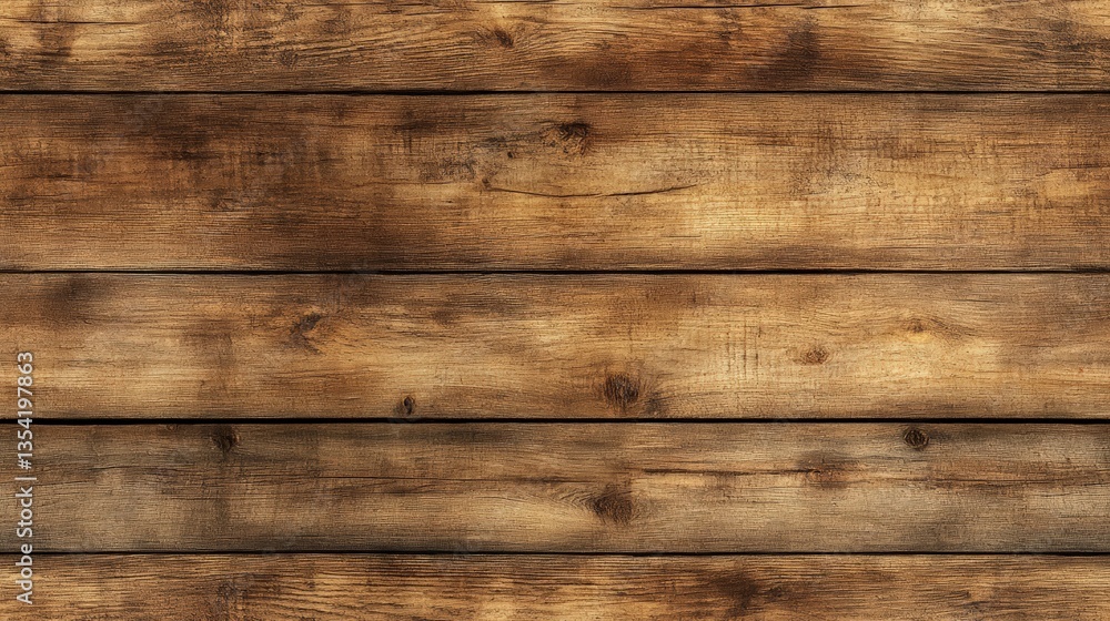 Naklejka premium Seamless Rustic Pine Wood Texture Background for Design and 3D Applications