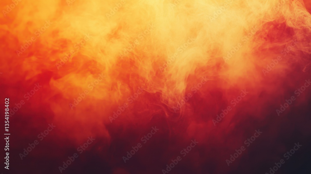 Fiery Fusion: A dramatic, abstract display of vibrant orange and red smoke, evoking a sense of heat, energy, and raw power. Fiery Fusion: A dramatic, abstract display of vibrant orange and red smoke, evoking a sense of heat, energy, and raw power.