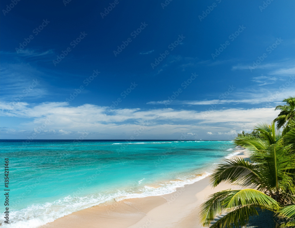 Generated image 青い海とヤシの木 Generated image 青い海とヤシの木