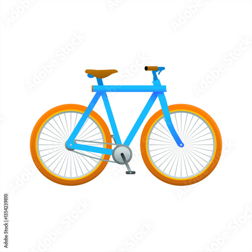 Bicycle icon. Bicycle race symbol. Cycling race flat icon. Cyclist sign. Road Cyclist Silhouette. Sports. Vector 10 eps.
