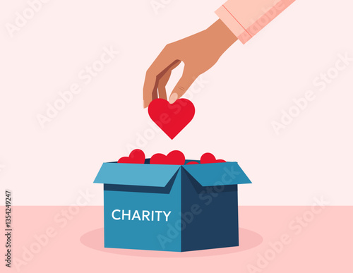 Concept of charity and donation