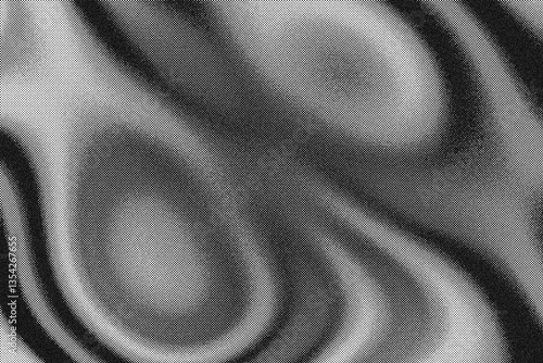 Canvastavla Monochrome halftone grainy textured gradient modern trendy background