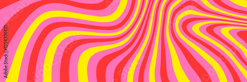 Colorful groovy background. Pattern for design cards, t-shirts, posters, covers, banners etc.