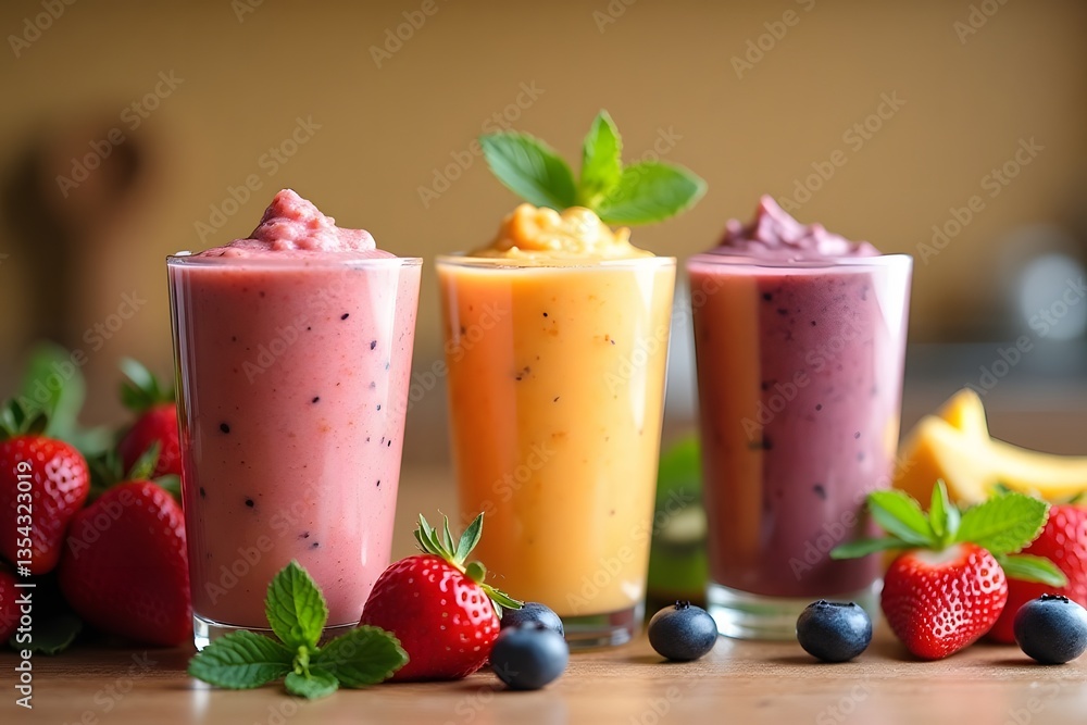 strawberry smoothie with kiwi and mint strawberry smoothie with kiwi and mint