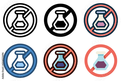 GMO free food icon vector illustration