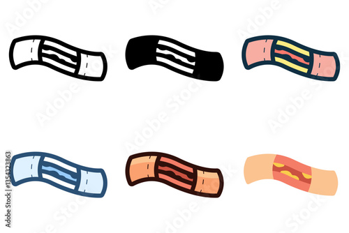 high cholesterol level icon vector illustration