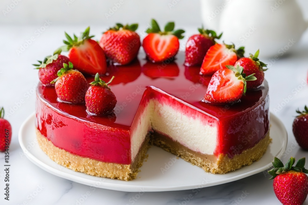 Strawberry Cheese cake Strawberry Cheese cake