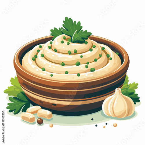 food, eggplant, cuisine, arabic, traditional, appetizer, vegetarian, dip, hummus, babaganoush, turkish, lebanese, vegetable, mediterranean, ganoush, parsley, healthy, snack, arabian, greek, baba, back
