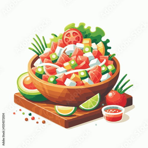 ceviche, food, seafood, gourmet, lime, fresh, meal, fish, appetizer, delicious, cuisine, citrus, peru, peruvian, restaurant, raw, cebiche, marinated, cilantro, onion, seviche, lunch, background, salad