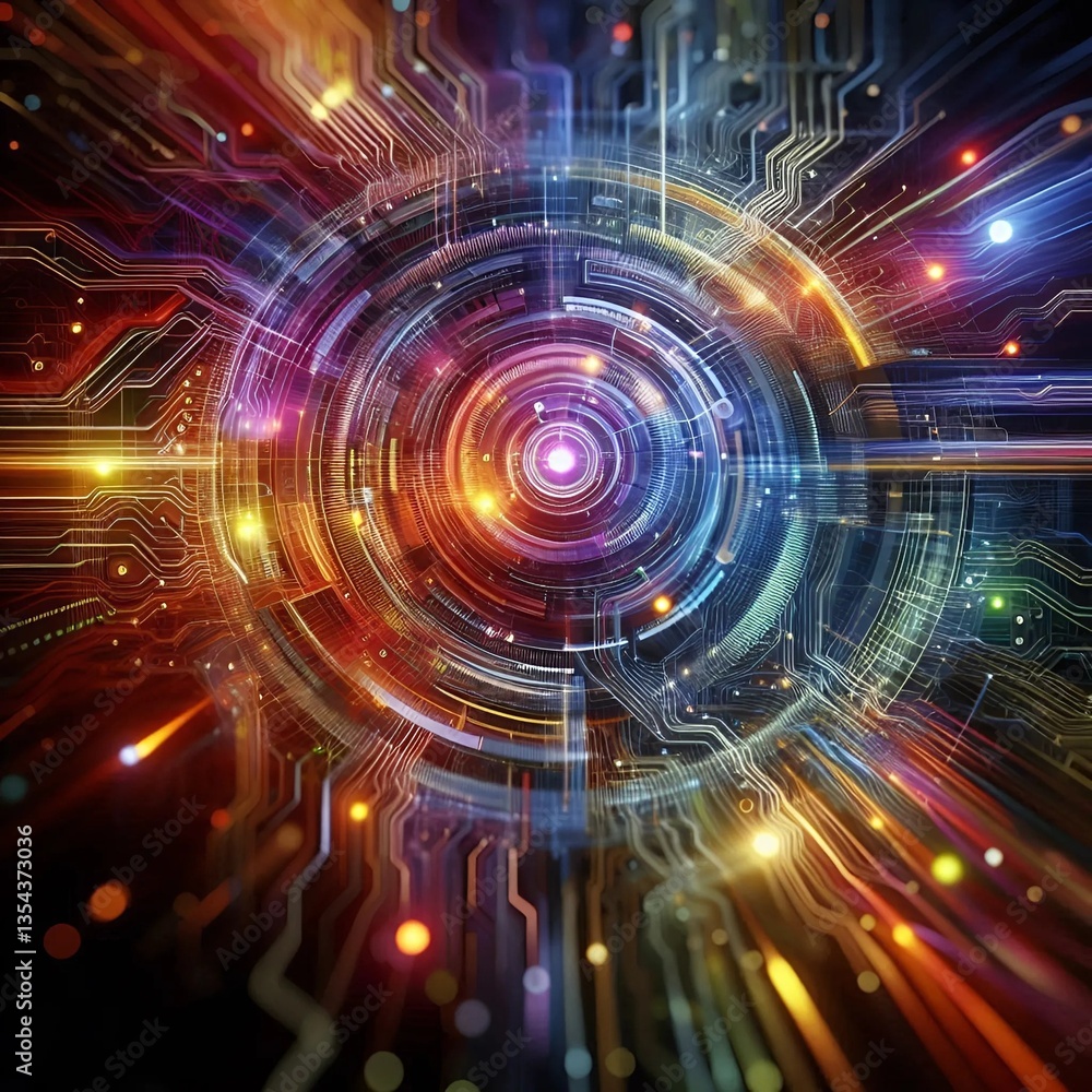 Obraz premium Advancing AI and IoT Integration: Revolutionizing Smart Technologies for Future Innovation